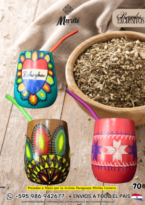 Guampas con Bombillas